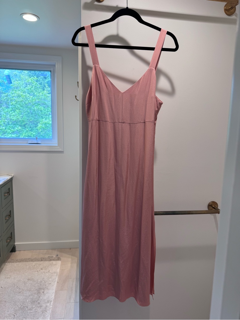 Peach Wilfred dress